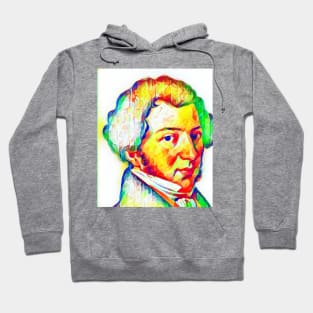 Gioachino Rossini Colourful Portrait | Gioachino Rossini Artwork 11 Hoodie